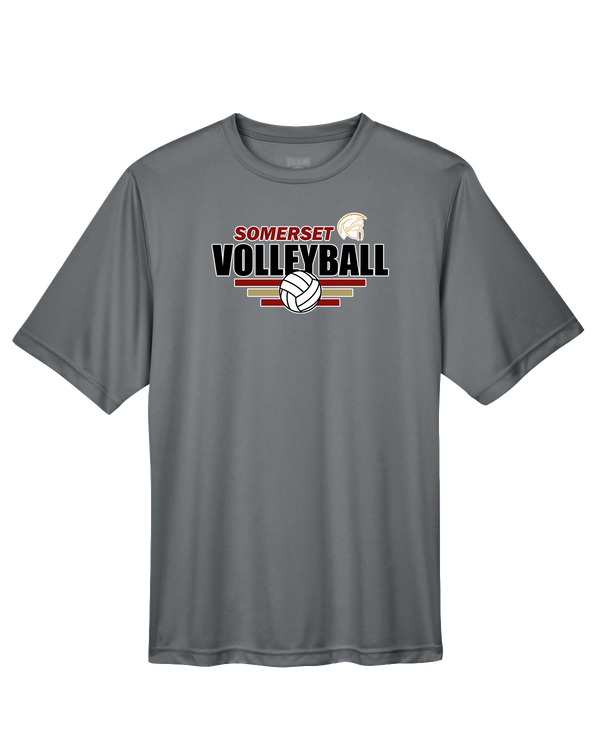 Somerset College Prep Volleyball Logo - Performance T-Shirt