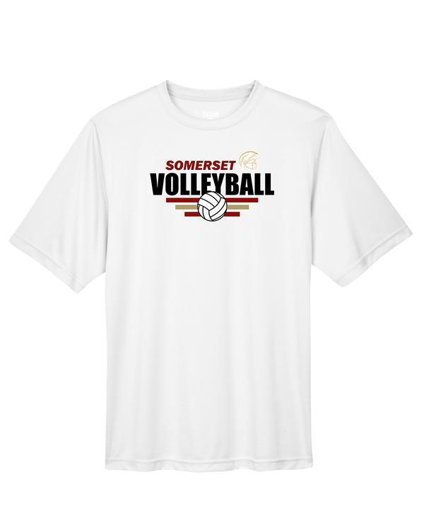 Somerset College Prep Volleyball Logo - Performance T-Shirt