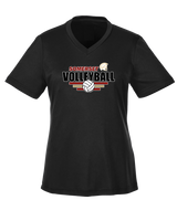 Somerset College Prep Volleyball Logo - Womens Performance Shirt