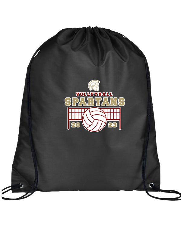 Somerset College Prep Volleyball VB Net - Drawstring Bag