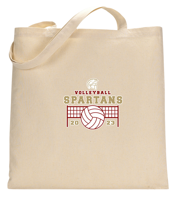 Somerset College Prep Volleyball VB Net - Tote Bag