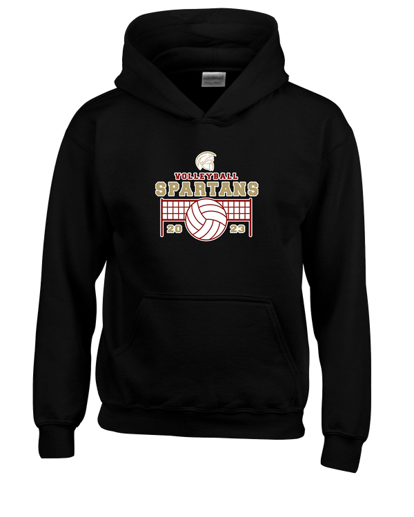 Somerset College Prep Volleyball VB Net - Youth Hoodie