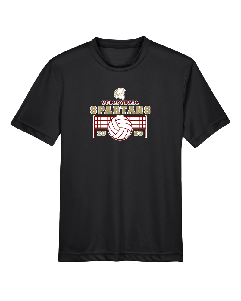 Somerset College Prep Volleyball VB Net - Youth Performance T-Shirt