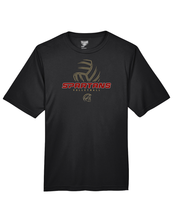 Somerset College Prep Volleyball VB Outline - Performance T-Shirt