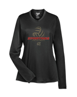 Somerset College Prep Volleyball VB Outline - Womens Performance Long Sleeve