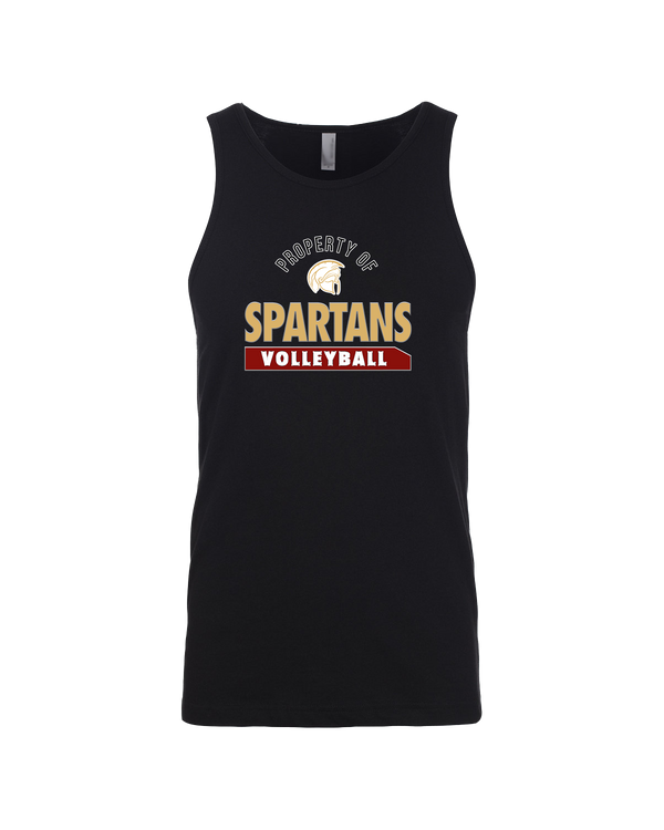 Somerset College Prep Volleyball VB Property - Mens Tank Top