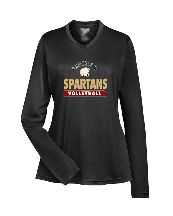 Somerset College Prep Volleyball VB Property - Womens Performance Long Sleeve