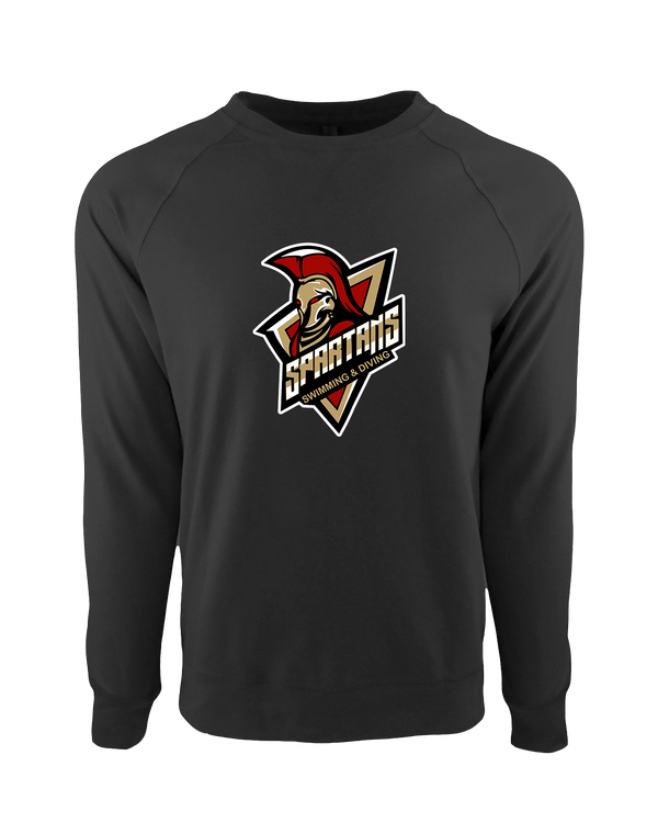 Somerset College Prep Academy Swim & Dive Logo - Crewneck Sweatshirt