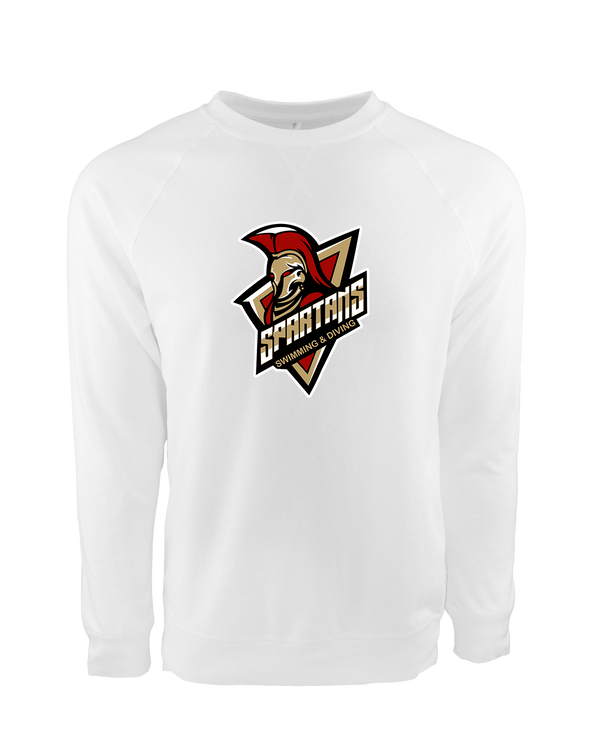 Somerset College Prep Academy Swim & Dive Logo - Crewneck Sweatshirt
