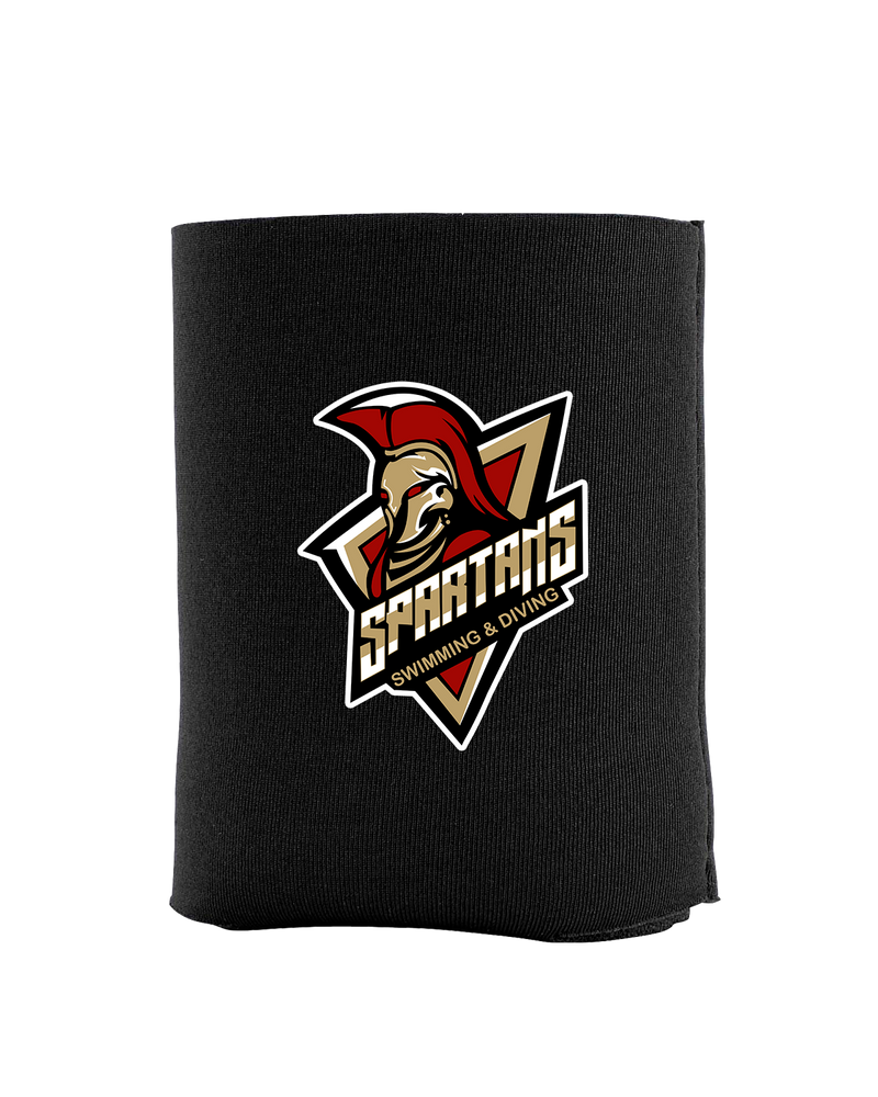 Somerset College Prep Academy Swim & Dive Logo - Koozie