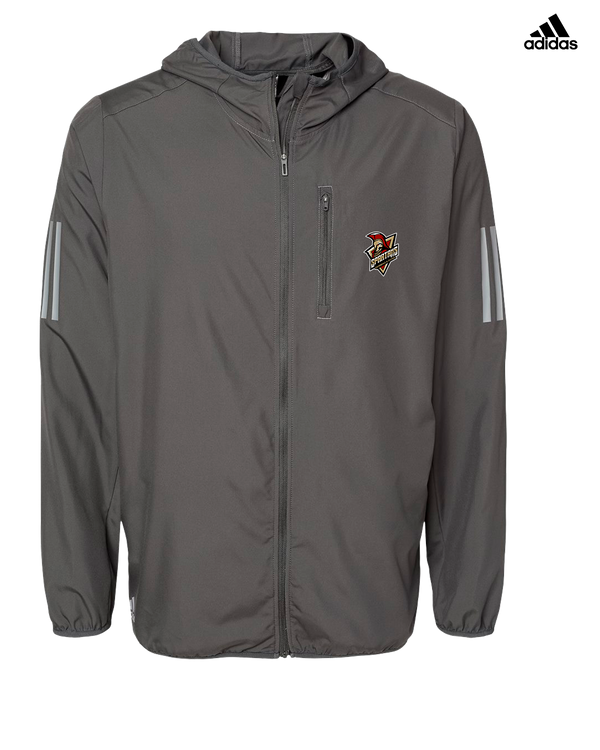 Somerset College Prep Academy Swim & Dive Logo - Adidas Men's Windbreaker