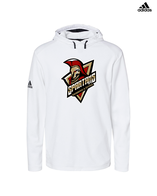 Somerset College Prep Academy Swim & Dive Logo - Adidas Men's Hooded Sweatshirt