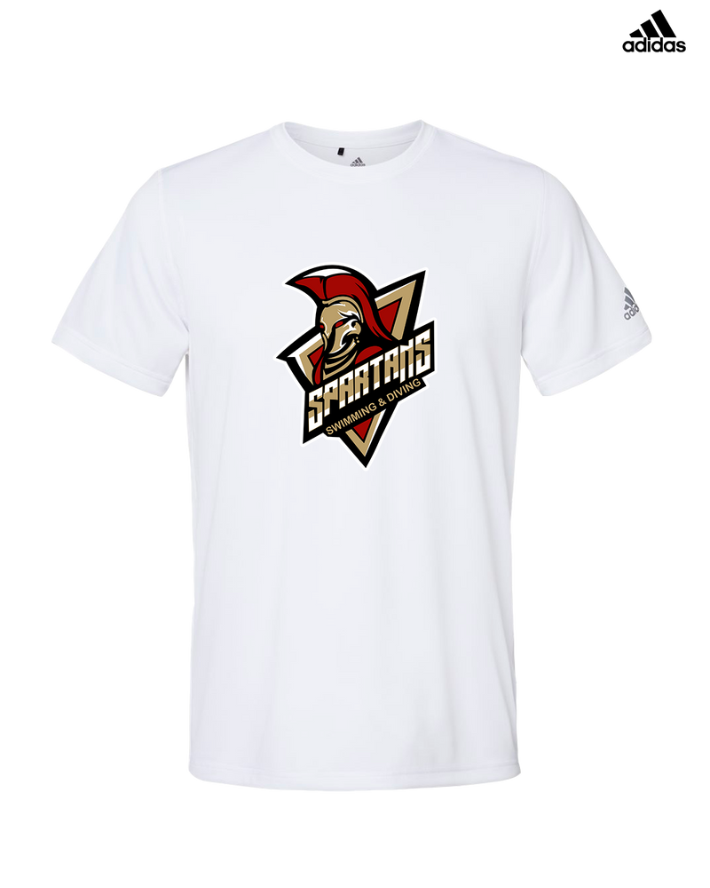 Somerset College Prep Academy Swim & Dive Logo - Adidas Men's Performance Shirt