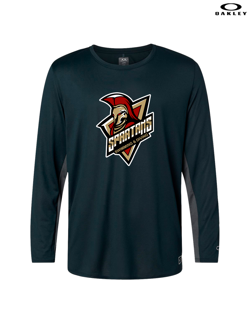 Somerset College Prep Academy Swim & Dive Logo - Oakley Hydrolix Long Sleeve