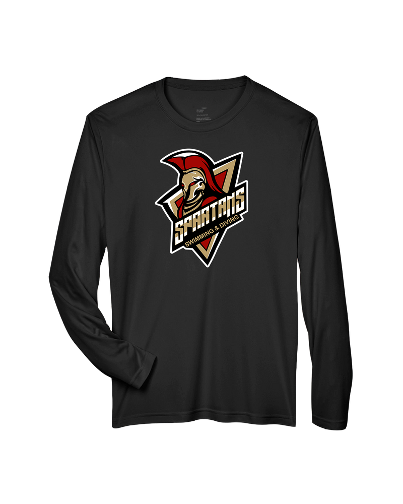 Somerset College Prep Academy Swim & Dive Logo - Performance Long Sleeve