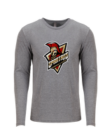 Somerset College Prep Academy Swim & Dive Logo - Tri Blend Long Sleeve