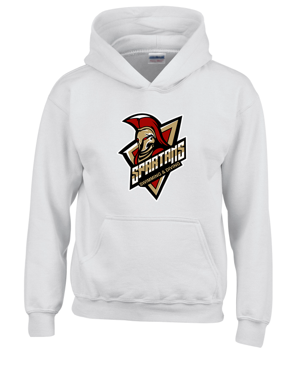 Somerset College Prep Academy Swim & Dive Logo - Cotton Hoodie