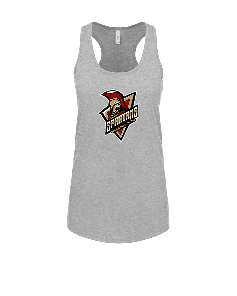 Somerset College Prep Academy Swim & Dive Logo - Womens Tank Top