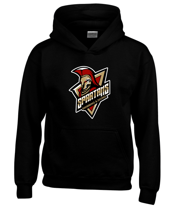 Somerset College Prep Academy Swim & Dive Logo - Youth Hoodie