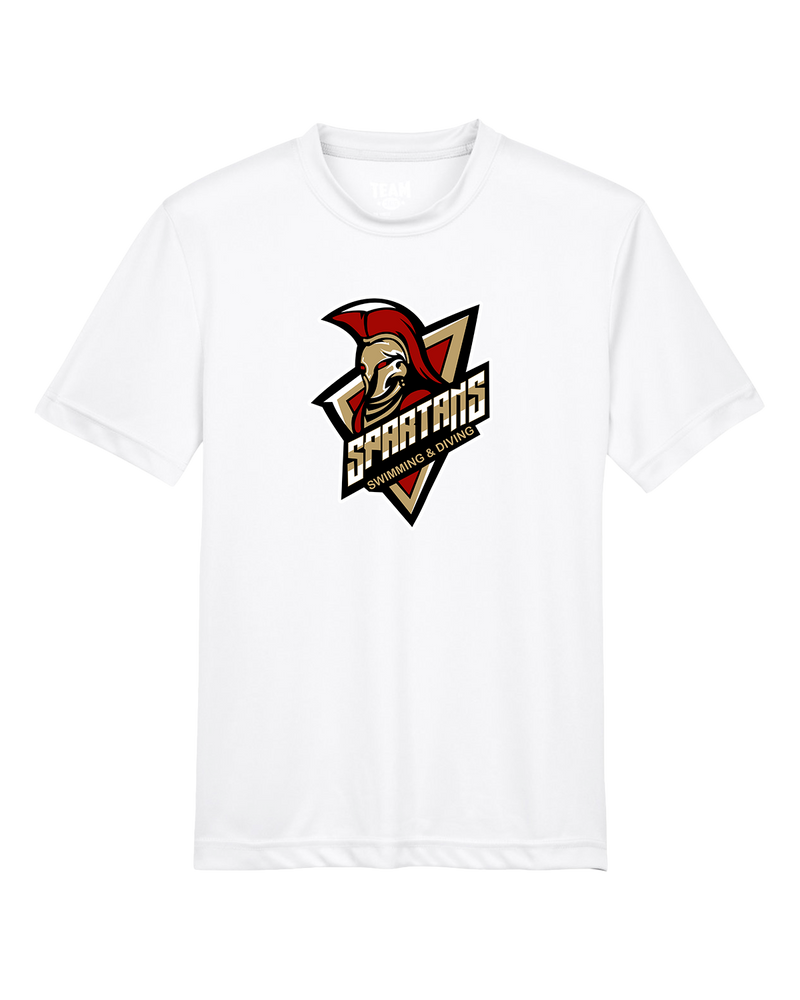 Somerset College Prep Academy Swim & Dive Logo - Youth Performance T-Shirt
