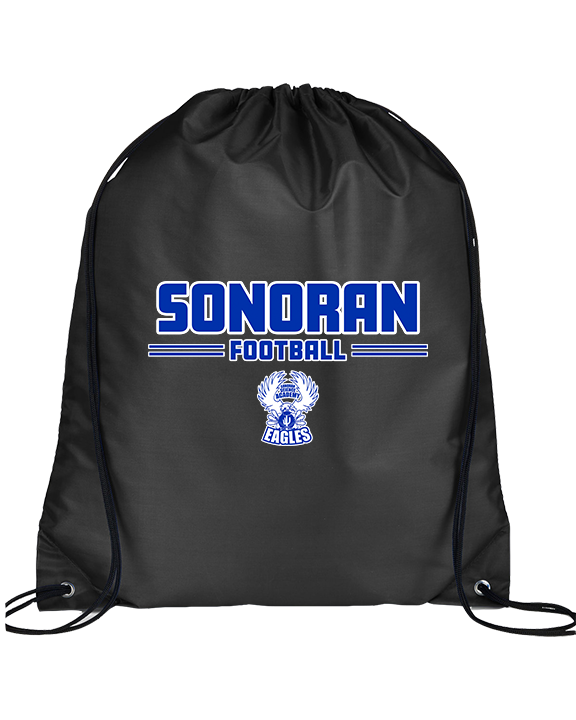Sonoran Science Academy Football Keen - Drawstring Bag