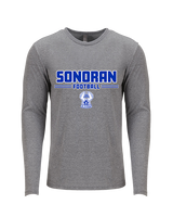 Sonoran Science Academy Football Keen - Tri-Blend Long Sleeve