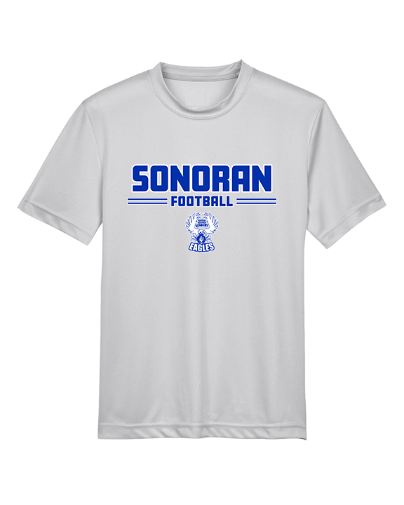 Sonoran Science Academy Football Keen - Youth Performance Shirt