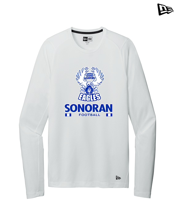 Sonoran Science Academy Football Square - New Era Performance Long Sleeve