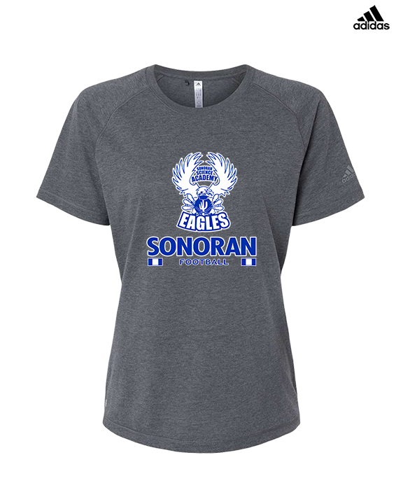 Sonoran Science Academy Football Square - Womens Adidas Performance Shirt