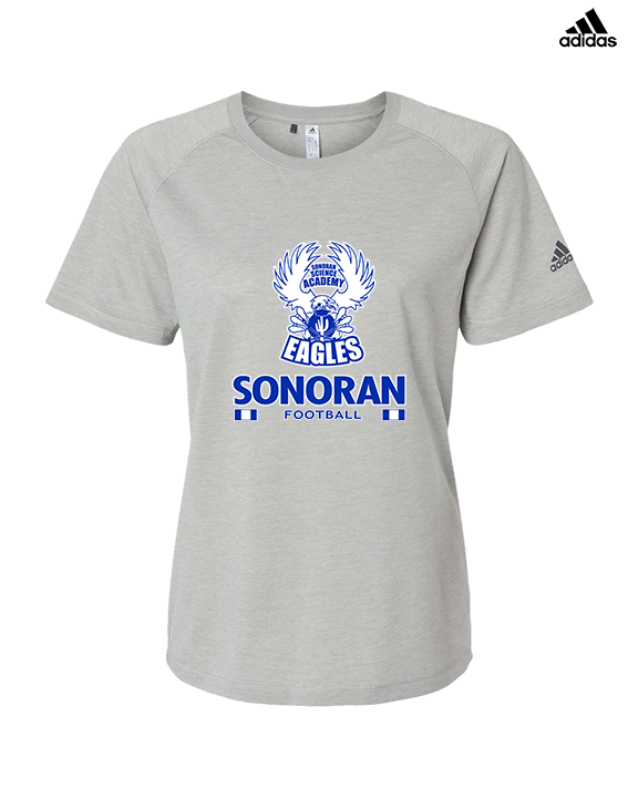 Sonoran Science Academy Football Square - Womens Adidas Performance Shirt