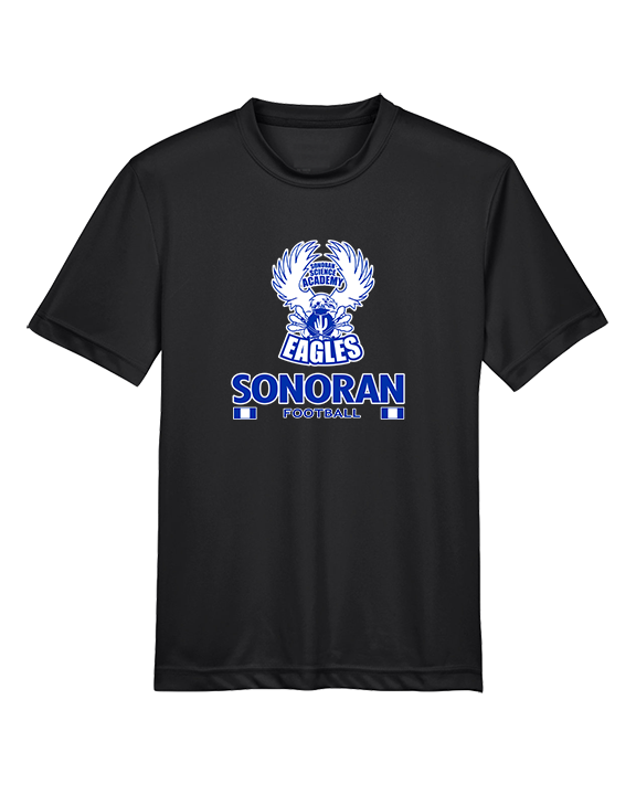 Sonoran Science Academy Football Square - Youth Performance Shirt