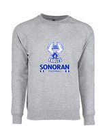 Sonoran Science Academy Football Stacked - Crewneck Sweatshirt
