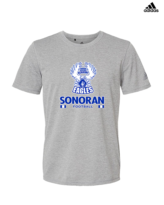 Sonoran Science Academy Football Stacked - Mens Adidas Performance Shirt