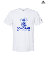 Sonoran Science Academy Football Stacked - Mens Adidas Performance Shirt