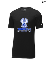 Sonoran Science Academy Football Stacked - Mens Nike Cotton Poly Tee