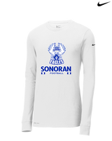 Sonoran Science Academy Football Stacked - Mens Nike Longsleeve