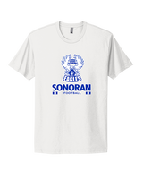 Sonoran Science Academy Football Stacked - Mens Select Cotton T-Shirt