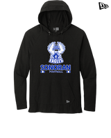 Sonoran Science Academy Football Stacked - New Era Tri-Blend Hoodie