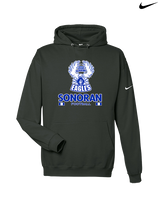 Sonoran Science Academy Football Stacked - Nike Club Fleece Hoodie