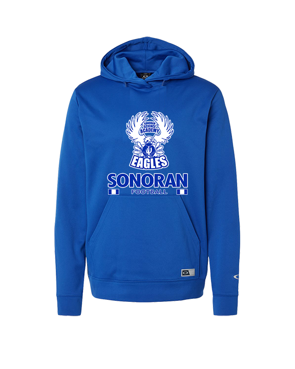 Sonoran Science Academy Football Stacked - Oakley Performance Hoodie