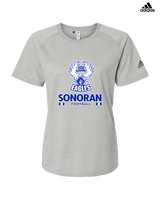 Sonoran Science Academy Football Stacked - Womens Adidas Performance Shirt