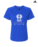 Sonoran Science Academy Football Stacked - Womens Adidas Performance Shirt
