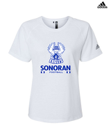 Sonoran Science Academy Football Stacked - Womens Adidas Performance Shirt