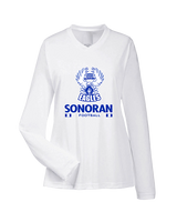 Sonoran Science Academy Football Stacked - Womens Performance Longsleeve