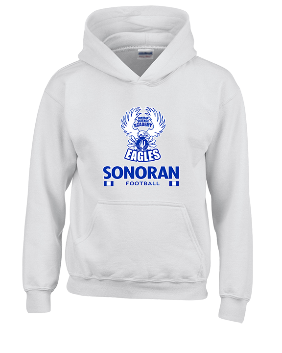 Sonoran Science Academy Football Stacked - Youth Hoodie