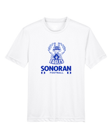 Sonoran Science Academy Football Stacked - Youth Performance Shirt