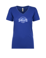 Sonoran Science Academy Football Toss - Womens Vneck
