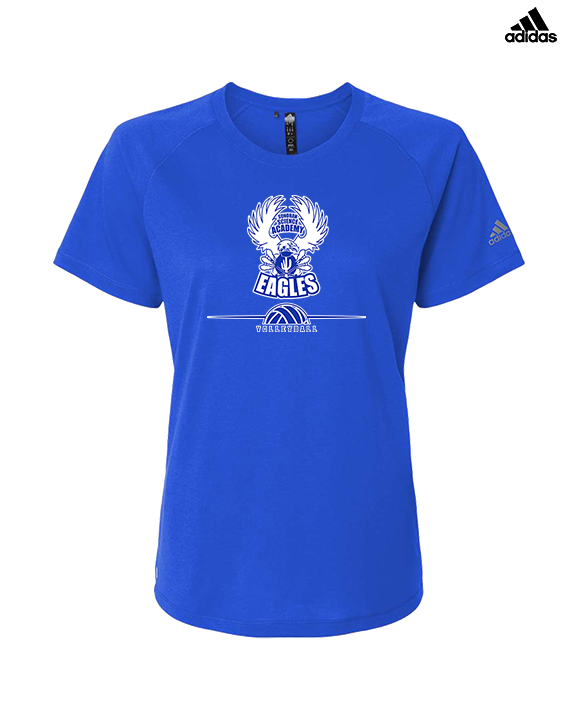 Sonoran Science Academy Volleyball Half Vball - Womens Adidas Performance Shirt