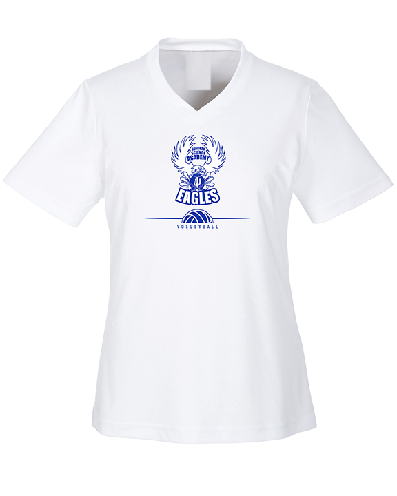 Sonoran Science Academy Volleyball Half Vball - Womens Performance Shirt