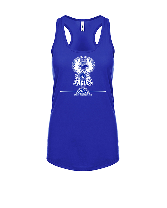 Sonoran Science Academy Volleyball Half Vball - Womens Tank Top